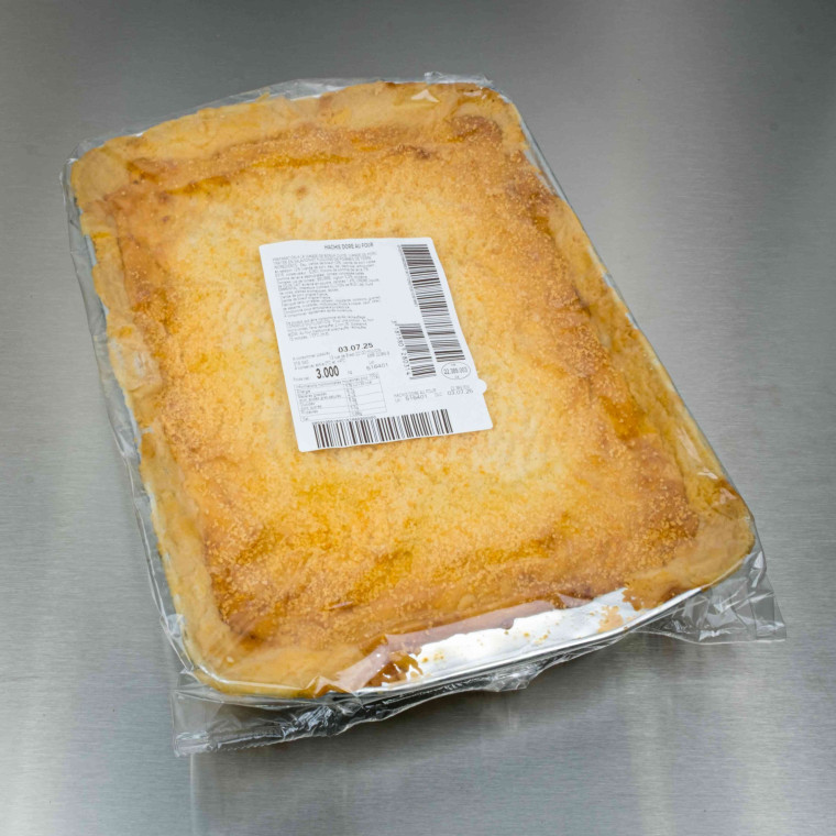 Hachis parmentier dor&eacute; au four 3 kg env.