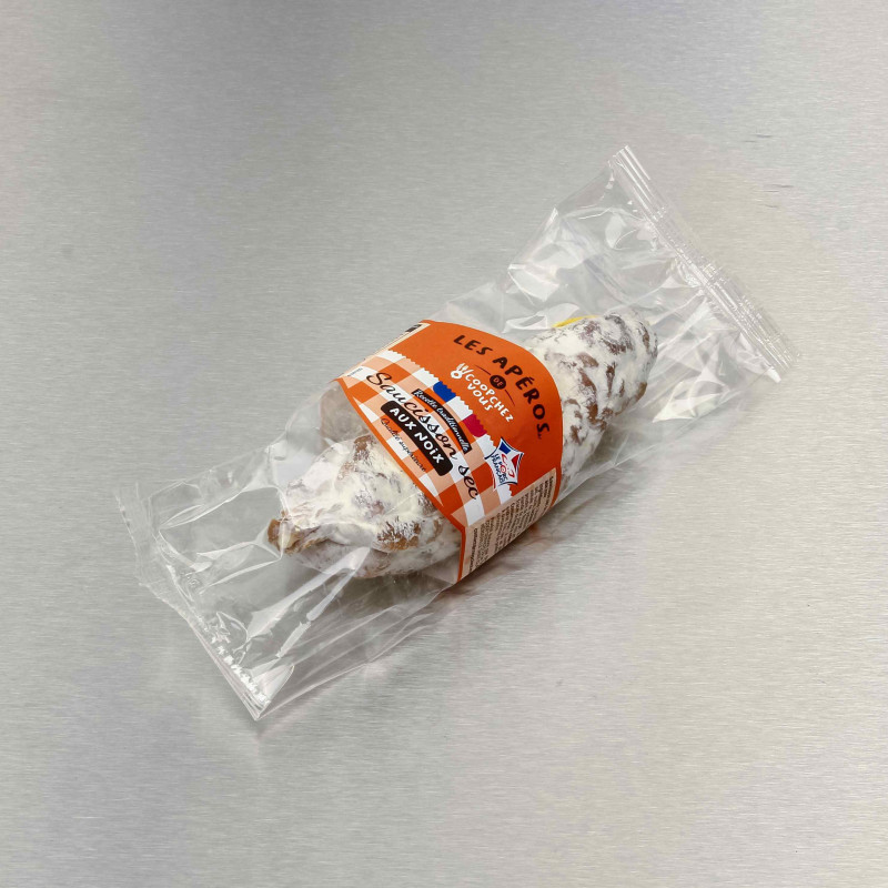 Saucisson sec aux noix 150 g | Calidel Pro Saucisson sec aux noix 150 g | Calidel Pro
