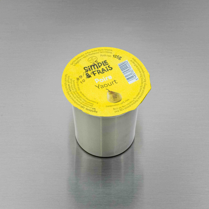 Yaourt du marché Poire 125 g | Calidel Pro Yaourt du marché Poire 125 g | Calidel Pro