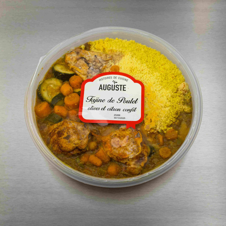 Tajine de poulet 1kg200 | Calidel Pro