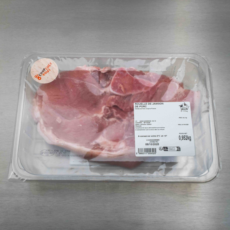 Rouelle de jambon de porc 1kg200 env. | Calidel Pro Rouelle de jambon de porc 1kg200 env. | Calidel Pro