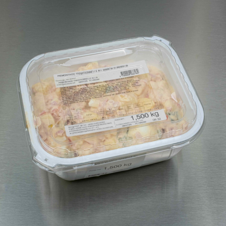 Pi&eacute;montaise au jambon sup&eacute;rieur 1kg500 | Calidel Pro