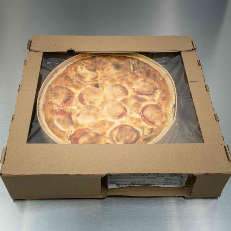 Quiche courgette et ch&egrave;vre 2kg850 env. | Calidel Pro