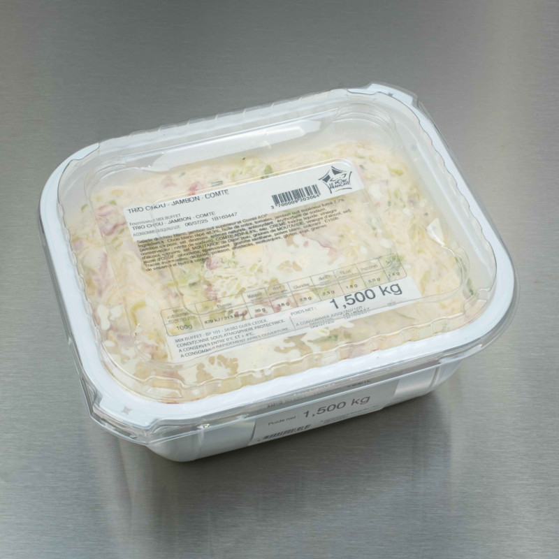 Trio choux jambon comté 1kg500 | Calidel Pro Trio choux jambon comté 1kg500 | Calidel Pro