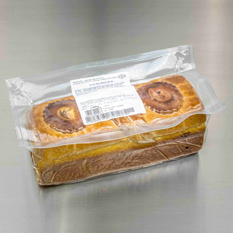Demi p&acirc;t&eacute; en cro&ucirc;te charcutier 2kg300 env. | Calidel Pro