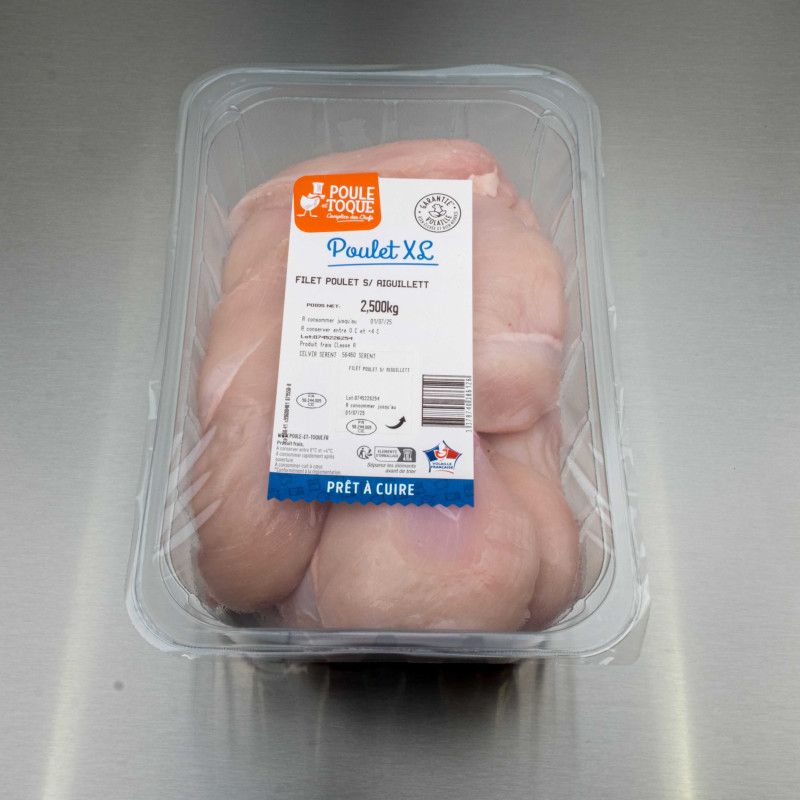 Filets de poulet blanc 2kg500 env. | Calidel Pro Filets de poulet blanc 2kg500 env. | Calidel Pro