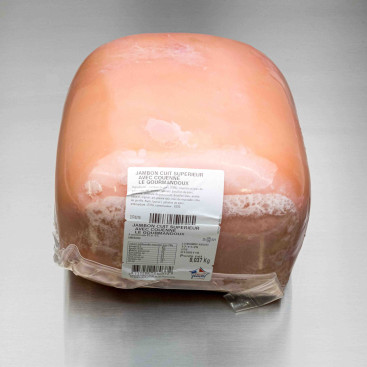 Jambon cuit supérieur avec couenne 8kg400 env.