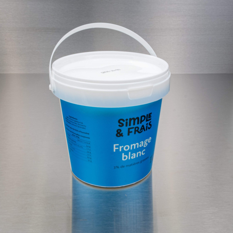 Fromage blanc 3| MG 1 kg | Calidel Pro