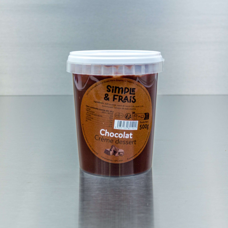 Crème dessert au chocolat 500 g | Calidel Pro Crème dessert au chocolat 500 g | Calidel Pro