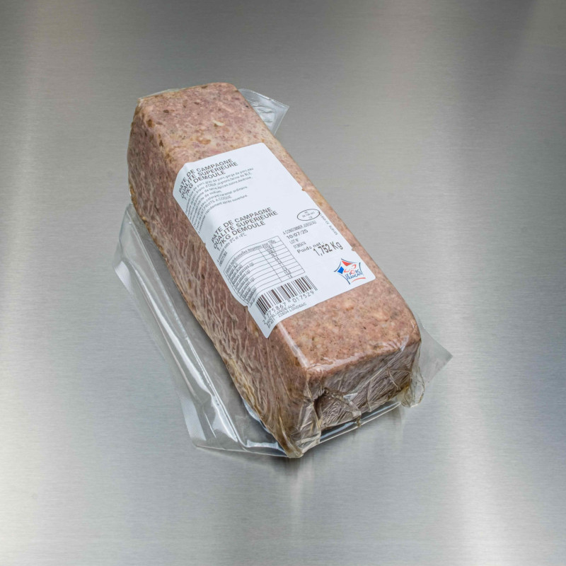 Pâté de campagne supérieur 1kg800 env. | Calidel Pro Pâté de campagne supérieur 1kg800 env. | Calidel Pro