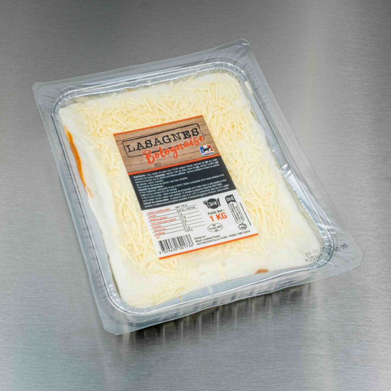 Lasagne bolognaise 1 kg | Calidel Pro