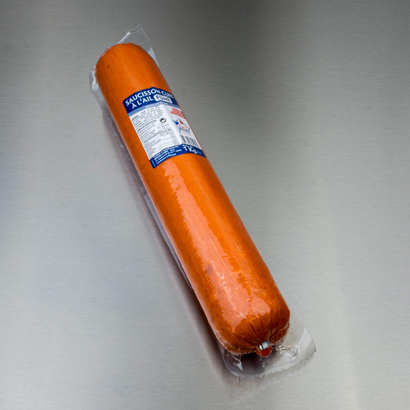 Saucisson cuit à l'ail choix fumé 1 kg | Calidel Pro Saucisson cuit à l'ail choix fumé 1 kg | Calidel Pro