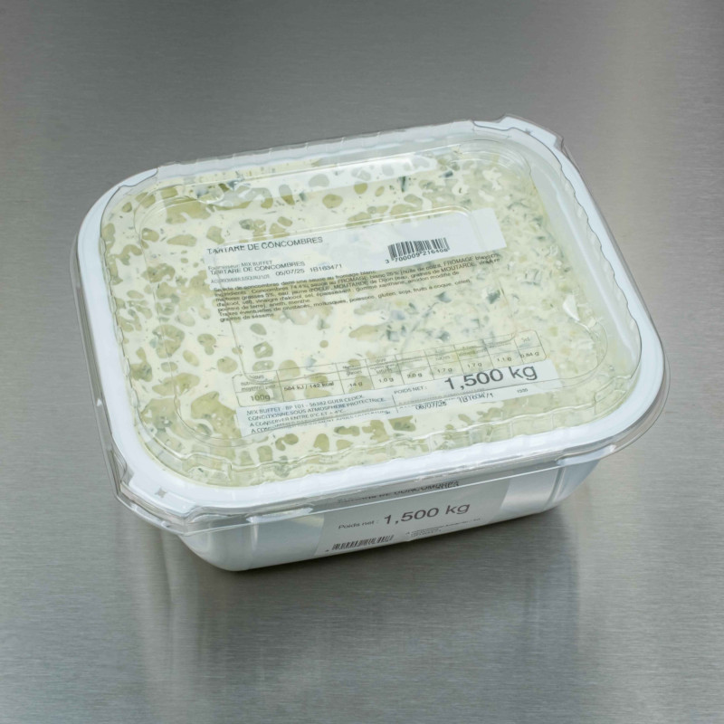 Tartare de concombres 1kg500 | Calidel Pro Tartare de concombres 1kg500 | Calidel Pro