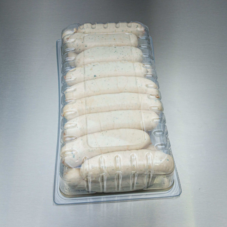 Boudin blanc Grande Hermine &agrave; l'ancienne 2kg400 env. (18 boudins) | Calidel Pro
