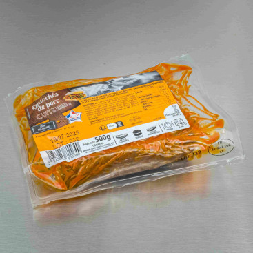 Effilochés de porc saveur barbecue 500 g