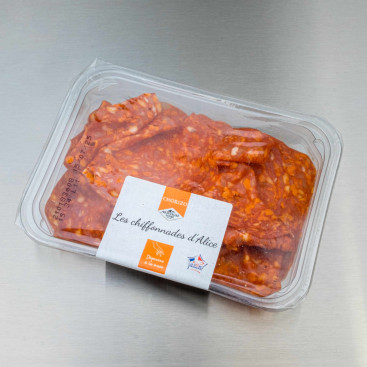 Chiffonnades de chorizo 80 g