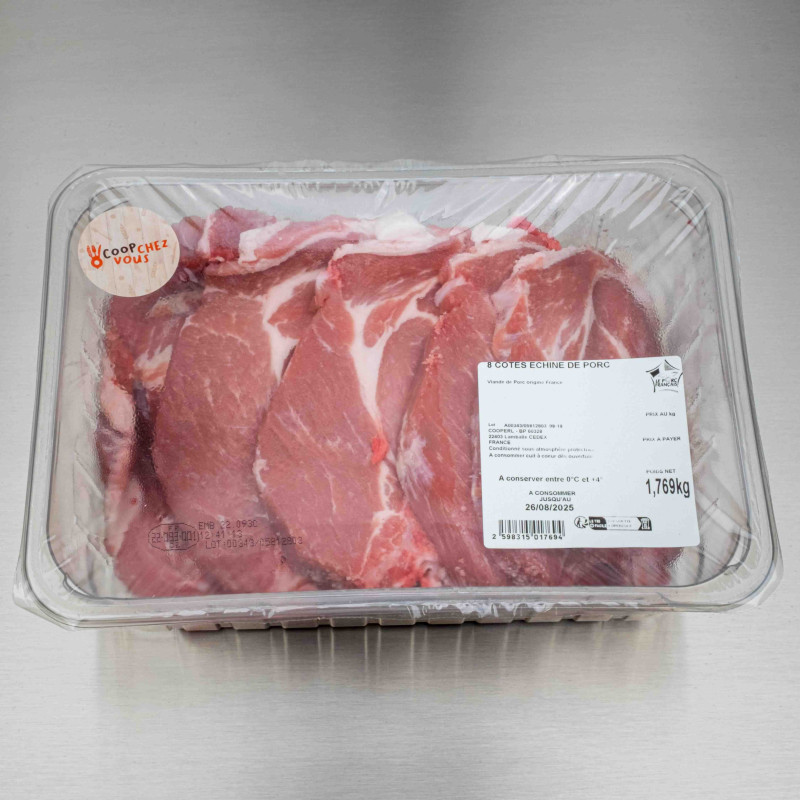 Côtes de porc échine | Calidel Pro Côtes de porc échine | Calidel Pro