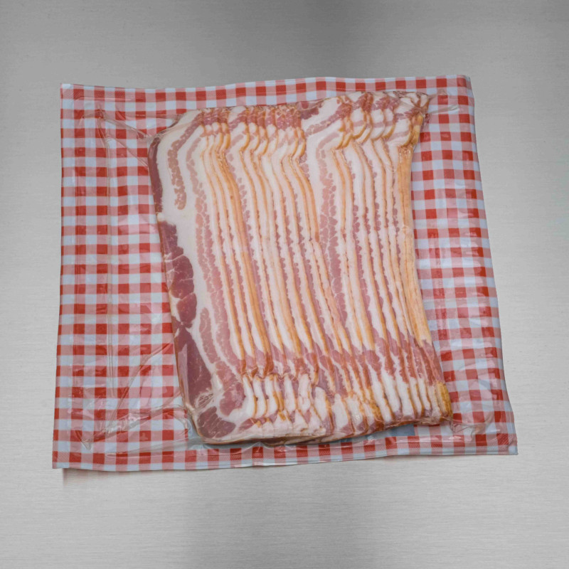 Poitrine de porc fum&eacute;e crue (tranches de 20 g) | Calidel Pro