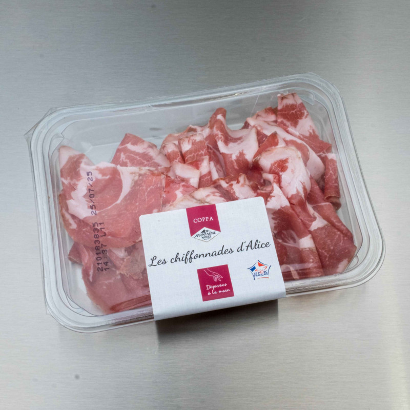 Chiffonnade de coppa 80 g | Calidel Pro Chiffonnade de coppa 80 g | Calidel Pro