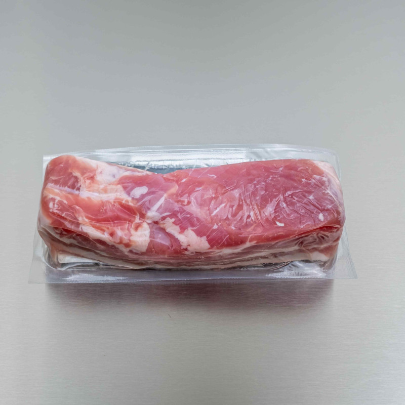 Poitrine de porc demi-sel cru 750 g env. | Calidel Pro