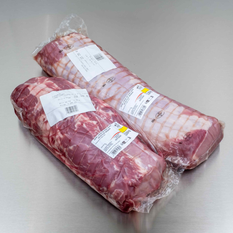 Longe de porc sans os sans filet mignon 6kg500 env. | Calidel Pro