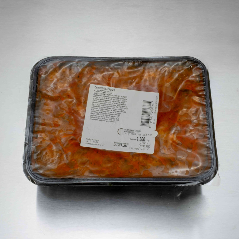 Champignons à la Grecque 1kg500 | Calidel Pro Champignons à la Grecque 1kg500 | Calidel Pro