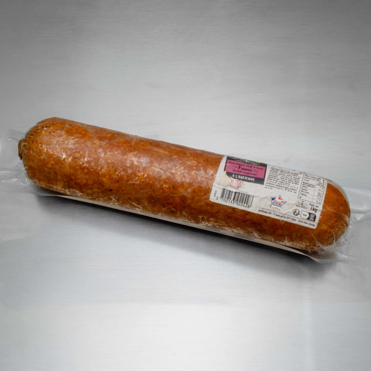 Saucisson cuit &agrave; l'ail sup&eacute;rieur &agrave; l'ancienne fum&eacute; 1 kg